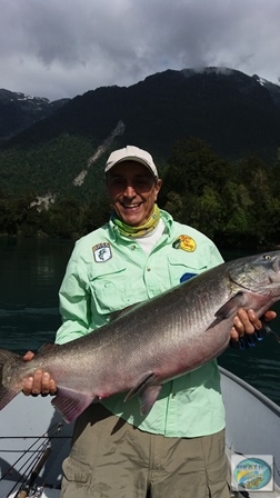 Fotos da pesca esportiva em Chaiten no Chile